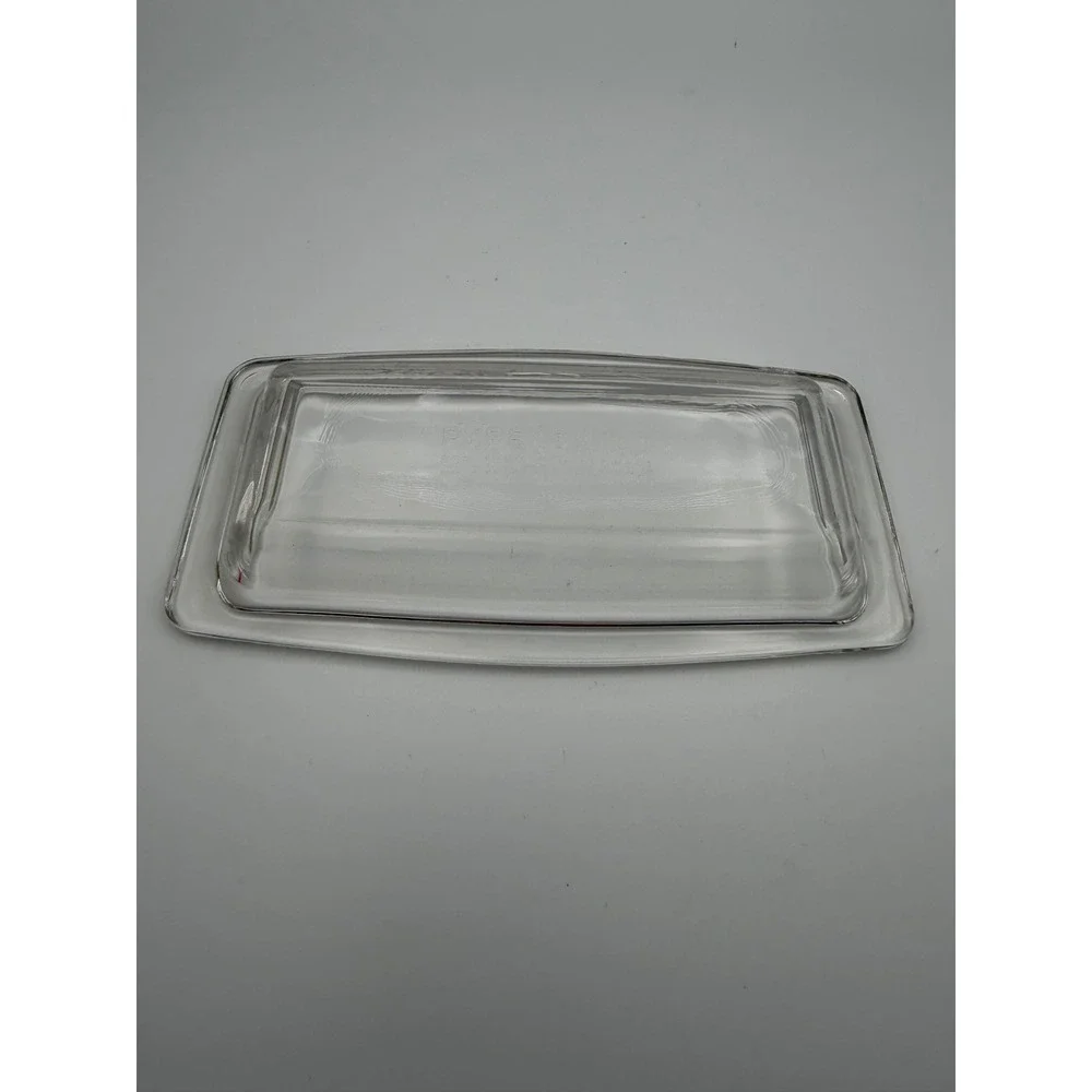 Vintage Pyrex 72-B Clear Glass Rectangular Lid for Baking Dish Oven Microwave